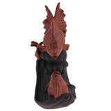 Max Buddhist Tibetan Incense Burner Carved Fish Shape Ceramic Handcrafts Art