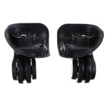 Max 1 Pair Replacement Luggage Suitcase Bag Wheels 11x5cm