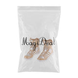 Maxbell 1/6 Scale Shoes Model Combat Boots for 12" Female Action Figure Body Gold