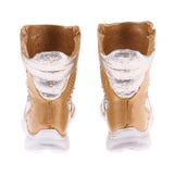 Maxbell 1/6 Scale Shoes Model Combat Boots for 12" Female Action Figure Body Gold