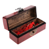 Max 2PCS Chinese Feng Shui Copper Coins  for Lucky Wealth Success w/ box #3