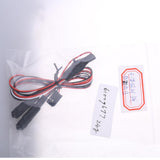 Max 5mm 2 Leds Angel Eyes LED Light Headlights/Taillight for 1:10 RC Crawler Car