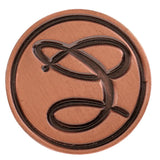 Max DIY Brass Head Letter A-Z Sealing Wax Stamp Wood Handle Scrapbookinp C