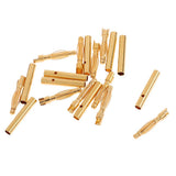 Maxbell 10 Pairs 2mm Male / Female Gold Plated Banana Plug Connector Bullet Adapter RC Models Accessories