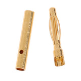Maxbell 10 Pairs 2mm Male / Female Gold Plated Banana Plug Connector Bullet Adapter RC Models Accessories