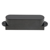 Max No Holes Closed Cover Single Coil Active Pickup for Electric Guitar Black