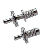 Max 2x Guitar Bridge Studs Anchors for LP EPI Guitar Bridge Silver
