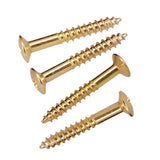 Max 40 Pieces Electric Guitar Humbucker Pickup Ring Frame Mounting Screws Golden