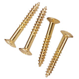 Max 40 Pieces Electric Guitar Humbucker Pickup Ring Frame Mounting Screws Golden