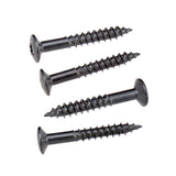 Max 40 Pieces Electric Guitar Humbucker Pickup Ring Frame Mounting Screws Black