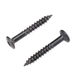 Max 40 Pieces Electric Guitar Humbucker Pickup Ring Frame Mounting Screws Black