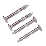 Max 40 Pieces Electric Guitar Humbucker Pickup Ring Frame Mounting Screws Silver