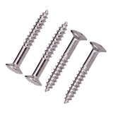 Max 40 Pieces Electric Guitar Humbucker Pickup Ring Frame Mounting Screws Silver