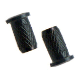 Max 6 Pieces Electric Guitar String Thru Body Ferrules Bushing Set Black