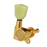 Max 6 Pieces Closed Electric Guitar Tuning Pegs Tuners Machine Heads Gold