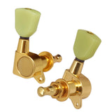 Max 6 Pieces Closed Electric Guitar Tuning Pegs Tuners Machine Heads Gold