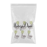 Max 6 Pieces Closed Electric Guitar Tuning Pegs Tuners Machine Heads Silver
