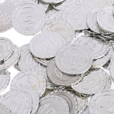 Plastic Treasure Coin Silver 100 Coin Monet Toy for Kids Party Bag Filler