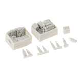 Max Unpainted Kit 1/35 Military Soldier Food Beer Kerosene Lamp for Sand Scene