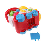 Max Kids Cartoon Train Model with Light Sound Happy Toy for Child Birthday Gift