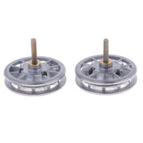 Max German Tiger I Idler Wheel for 1/16 Henglong 3818-1 RC Tank Bearings 2Pieces