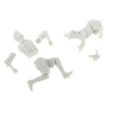 Max 1/35 Unpainted Unassemble Running Kid&Dog Model Toy for Mini Scene Building