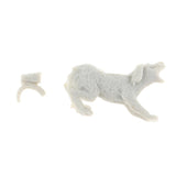 Max 1/35 Unpainted Unassemble Running Kid&Dog Model Toy for Mini Scene Building