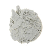 Max 1/35 WWII Battle Field City Ruin Round Base Model for Mini Sand Table Scene