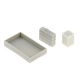 Maxbell 1/35 Scale Resin World War II scenario Accessories Oil Drum Tool Box Model