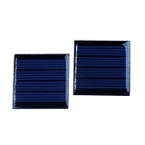Max 2Pieces 5.5V/2V 60mA Polycrystalline Solar Panel for DIY Model Airplane  2V