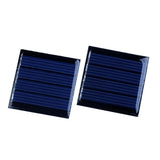Max 2Pieces 5.5V/2V 60mA Polycrystalline Solar Panel for DIY Model Airplane  2V