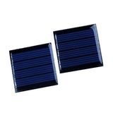 Max 2Pieces 5.5V/2V 60mA Polycrystalline Solar Panel for DIY Model Airplane  2V