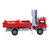 Max Alloy 1:50 Scale Car Crane Truck Model Toy Diecast Construction Car Vehicles