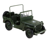 Max Alloy 1:18 Tactical Military Model Car World War II Vehicles for Childen Toy