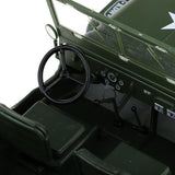 Max Alloy 1:18 Tactical Military Model Car World War II Vehicles for Childen Toy