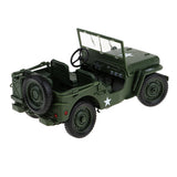 Max Alloy 1:18 Tactical Military Model Car World War II Vehicles for Childen Toy