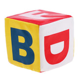 Max Sponge Dice Foam Dot Dice Playing Dice for Enlightenment Cognition A-F Alphabets