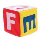 Max Sponge Dice Foam Dot Dice Playing Dice for Enlightenment Cognition A-F Alphabets