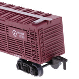 Max HO Train Carriage Freight Wagon Toy Model Railway Scenery Layout Livestock