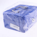 Max Practical Mini Cash Money Box Stainless Steel Security Lock Safe Metal Blue