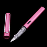 Max Creative Metal Fountain Pen School Office Students Stationery Pen Red