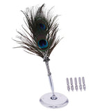 Max Quill Pen Fountain Stationary Writting Tool 0.5mm Ink Stick 5 Nibs Gifts B