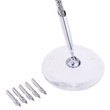 Max Quill Pen Fountain Stationary Writting Tool 0.5mm Ink Stick 5 Nibs Gifts B