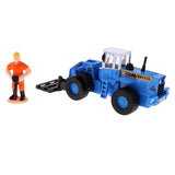 Maxbell 1/50 Engineering Car Truck Vehicle Model Construction Blue Forklift Loader