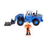 Maxbell 1/50 Engineering Car Truck Vehicle Model Construction Blue Forklift Loader