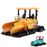 Max Children Kids 1/40 Alloy Tracked Paver Engineering Model Toy Vehicle Yellow