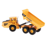 Max 1/87 Scale Alloy Diecast Mini Dump Truck Construction Vehicle Model Toy Gift