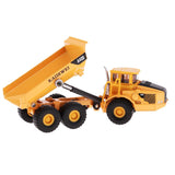 Max 1/87 Scale Alloy Diecast Mini Dump Truck Construction Vehicle Model Toy Gift