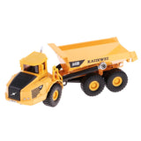 Max 1/87 Scale Alloy Diecast Mini Dump Truck Construction Vehicle Model Toy Gift