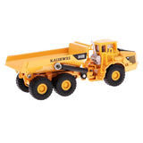Max 1/87 Scale Alloy Diecast Mini Dump Truck Construction Vehicle Model Toy Gift